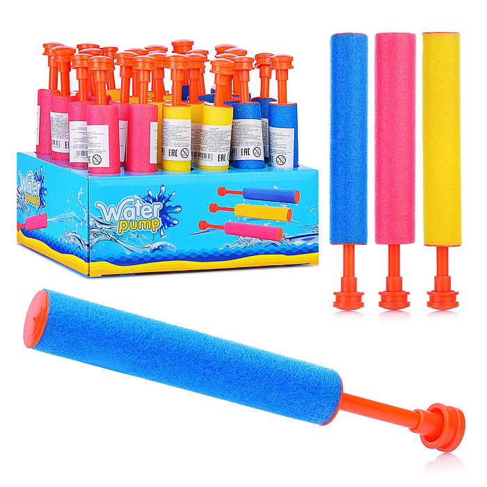 Водная пушка 838-20A разноцветная, в коробке