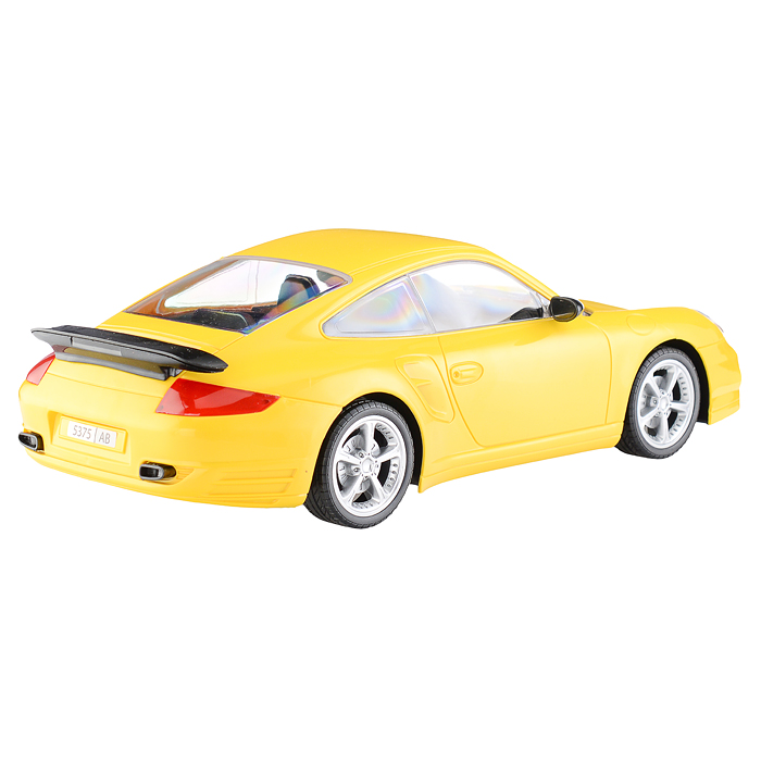 Автомобиль легковой "Легенда-V6" инерционный (жёлтый) (в коробке)