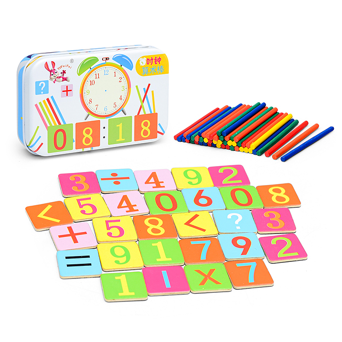 Набор D0353 "Учимся считать" для обучения счету Набор D0353 "Учимся считать" для обучения счету