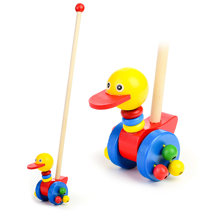 Фото к товару Каталка D0847 "Утенок" Каталка D0847 "Утенок"