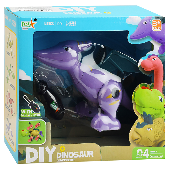 Конструктор 269-56 с отверткой, в коробке