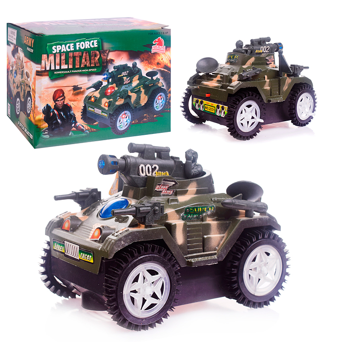 Машина 2031C "Военная" на батарейках, в коробке Машина 2031C "Военная" на батарейках, в коробке