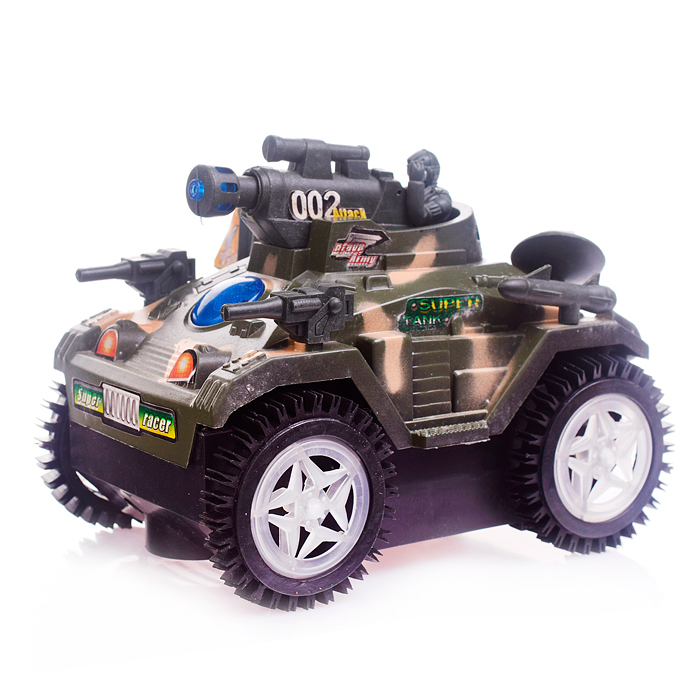 Фото к товару Машина 2031C "Военная" на батарейках, в коробке Машина 2031C "Военная" на батарейках, в коробке