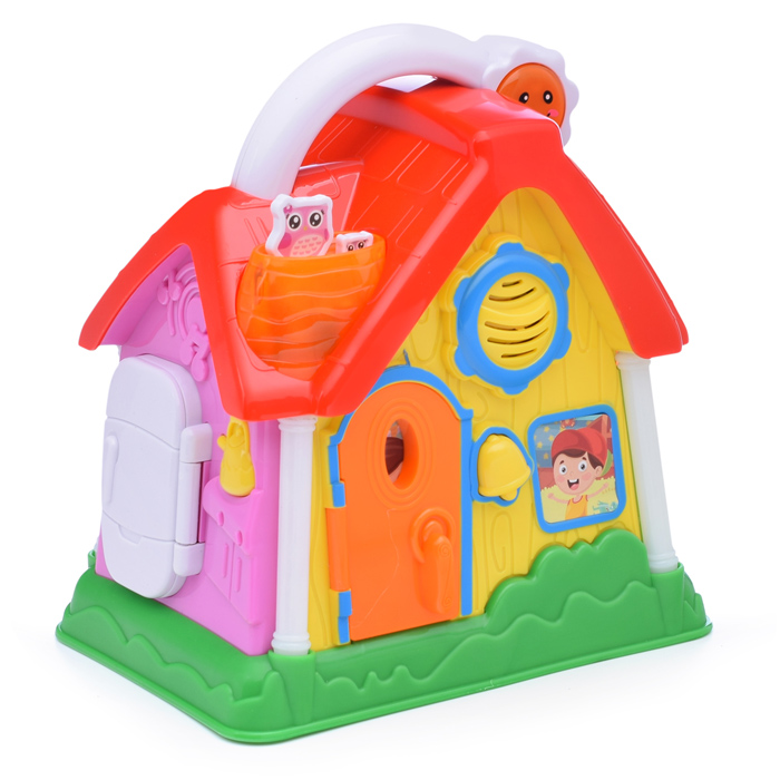 Фото к товару Развивающая игрушка QX-91189E "Веселый домик" в коробке Развивающая игрушка QX-91189E "Веселый домик" в коробке