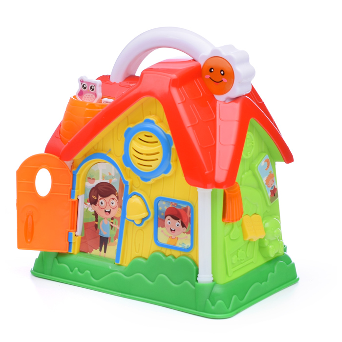 Фото к товару Развивающая игрушка QX-91189E "Веселый домик" в коробке Развивающая игрушка QX-91189E "Веселый домик" в коробке