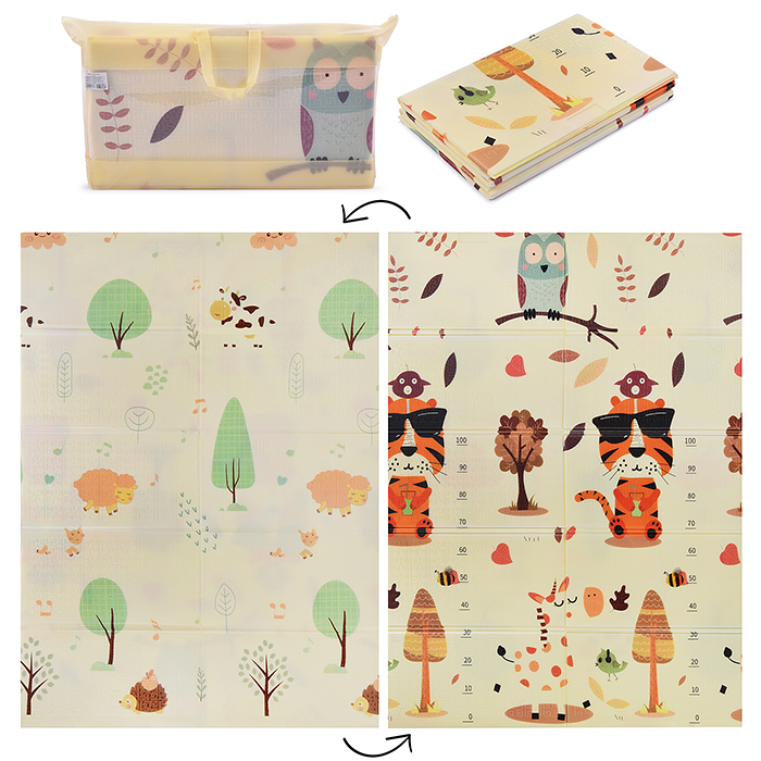 Коврик развивающий 00-1463 "Тигр" (120*180*0.8см.) Коврик развивающий 00-1463 "Тигр" (120*180*0.8см.)