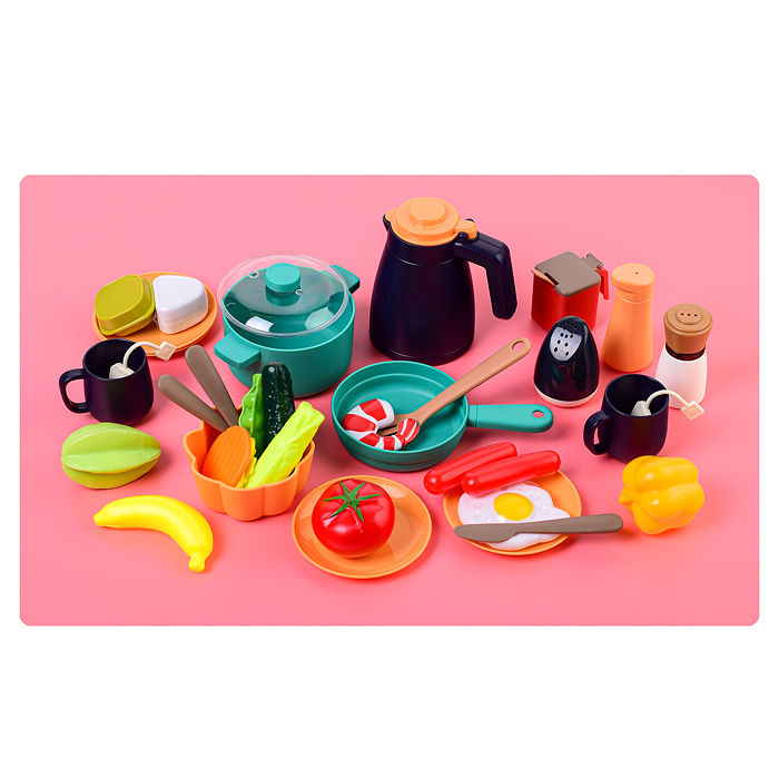 Фото к товару Игровой набор кухня 889-238 "Жарим, парим!" (свет, звук) в коробке Игровой набор кухня 889-238 "Жарим, парим!" (свет, звук) в коробке