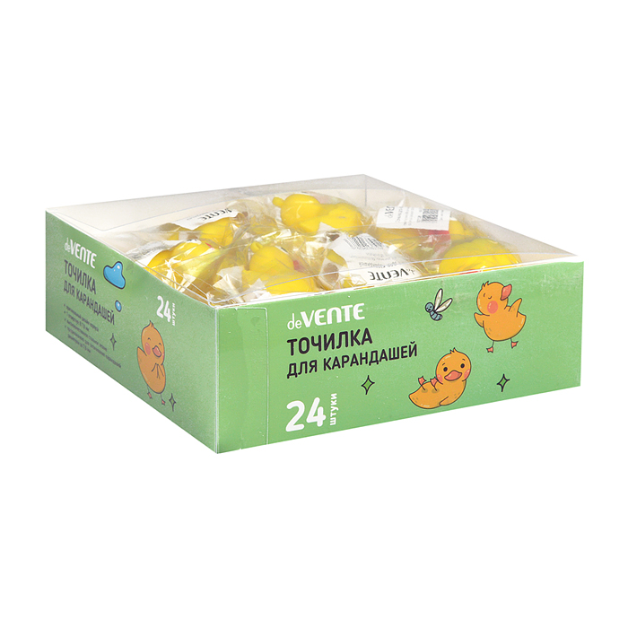 Фото к товару Точилка для карандашей "Duck" 29x35x41 мм, 1 отверстие, пластиковая с покрытием Soft Touch, Точилка для карандашей "Duck" 29x35x41 мм, 1 отверстие, пластиковая с покрытием Soft Touch,