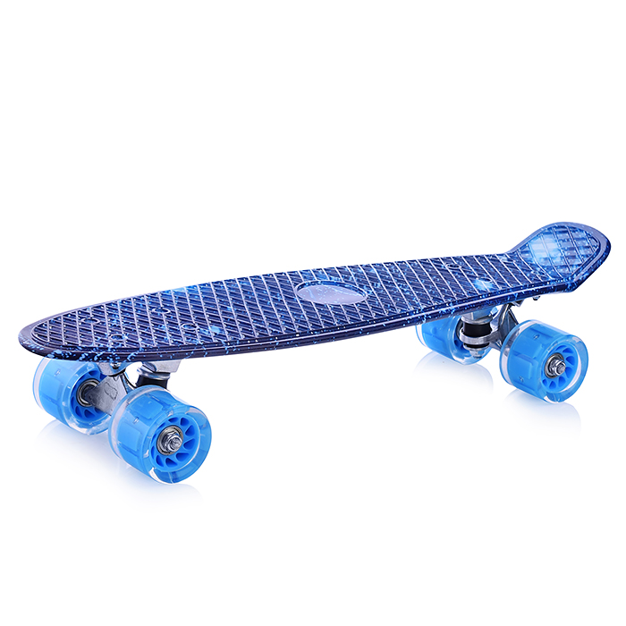 Фото к товару Скейт детский 3142SY-1, 55 см, колесо PVC со светом Скейт детский 3142SY-1, 55 см, колесо PVC со светом