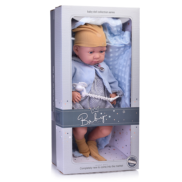 Фото к товару Пупс 99813 с аксессуарами, в коробке Пупс 99813 с аксессуарами, в коробке