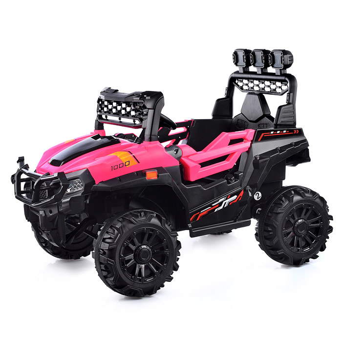 Фото к товару Электромобиль U023465Y "Багги Леди" с р/у управлением, электрический двойной привод (розовый) Электромобиль U023465Y "Багги Леди" с р/у управлением, электрический двойной привод (розовый)