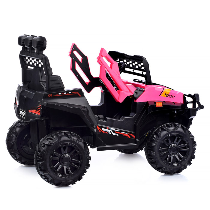 Фото к товару Электромобиль U023465Y "Багги Леди" с р/у управлением, электрический двойной привод (розовый) Электромобиль U023465Y "Багги Леди" с р/у управлением, электрический двойной привод (розовый)