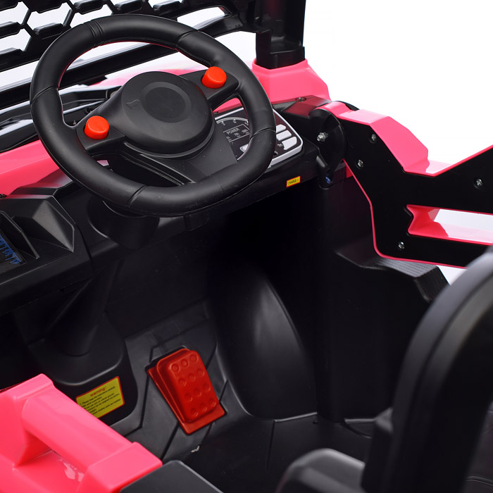 Фото к товару Электромобиль U023465Y "Багги Леди" с р/у управлением, электрический двойной привод (розовый) Электромобиль U023465Y "Багги Леди" с р/у управлением, электрический двойной привод (розовый)