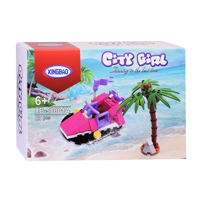 Конструктор XB-58001-A-D в коробке