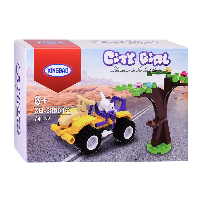 Конструктор XB-58001-A-D в коробке