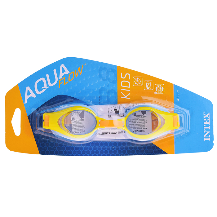 Фото к товару Очки для плавания, от 3 до 8 лет, 55611 INTEX, цвета микс Очки для плавания, от 3 до 8 лет, 55611 INTEX, цвета микс