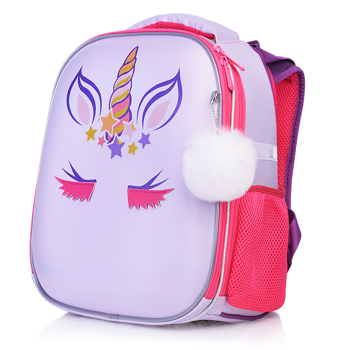 Фото к товару Рюкзак каркасный "Единорожка в облаках" формованный из полимеров.Материал: нейлон, полиэстер, Рюкзак каркасный "Единорожка в облаках" формованный из полимеров.Материал: нейлон, полиэстер,