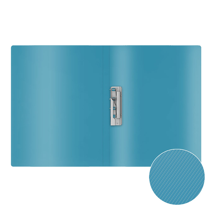 Папка с боковым зажимом пластиковая Diagonal Vivid, A4, ассорти 