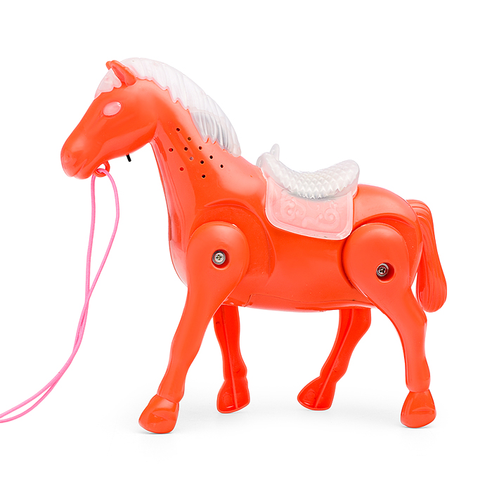 Фото к товару Лошадка JS222 на батарейках, в пакете Лошадка JS222 на батарейках, в пакете