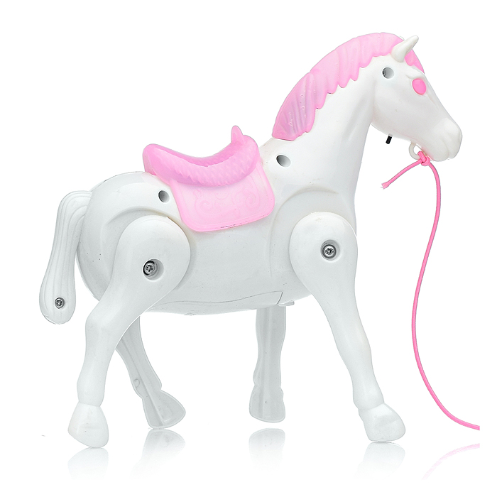 Фото к товару Лошадка JS222 на батарейках, в пакете Лошадка JS222 на батарейках, в пакете