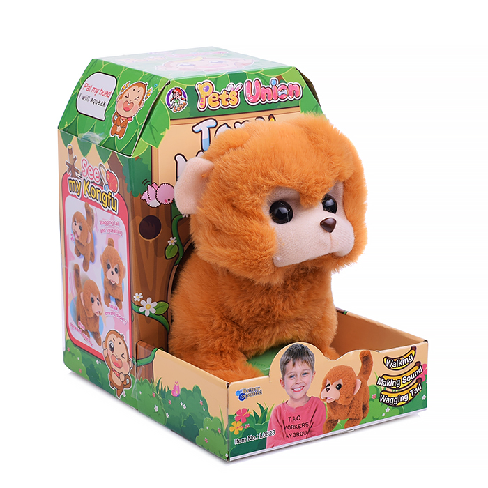 Фото к товару Обезьяна L0628 на батарейках, в коробке Обезьяна L0628 на батарейках, в коробке