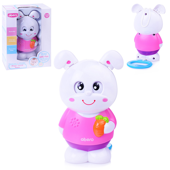 Развивающая игрушка QX-91081E "Зайка Бэтти" в коробке Развивающая игрушка QX-91081E "Зайка Бэтти" в коробке