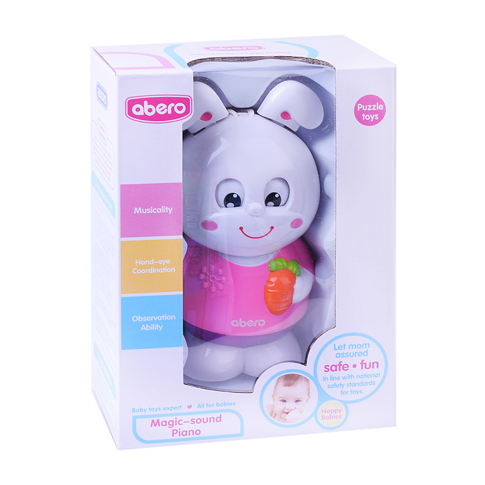 Фото к товару Развивающая игрушка QX-91081E "Зайка Бэтти" в коробке Развивающая игрушка QX-91081E "Зайка Бэтти" в коробке