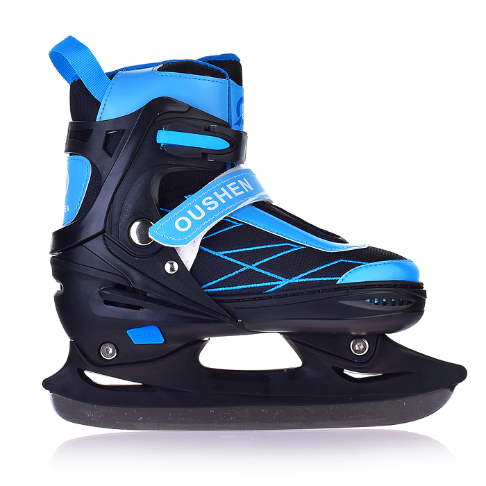 Фото к товару Коньки детские 00-3117 размер S, синий Коньки детские 00-3117 размер S, синий