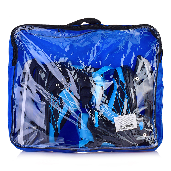 Фото к товару Коньки детские 00-3117 размер S, синий Коньки детские 00-3117 размер S, синий