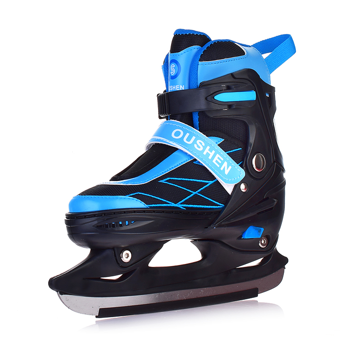 Фото к товару Коньки детские 00-3117 размер S, синий Коньки детские 00-3117 размер S, синий