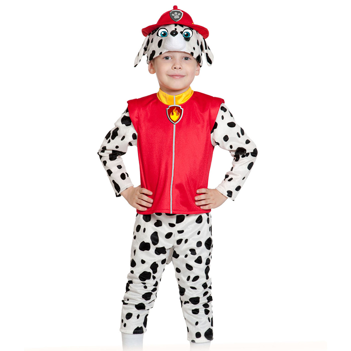 Изделие швейное "Набор карнавальный "Маршалл" щенячий патруль дет. р-р XXS (3-4 года, рост 92-98см, Изделие швейное "Набор карнавальный "Маршалл" щенячий патруль дет. р-р XXS (3-4 года, рост 92-98см,