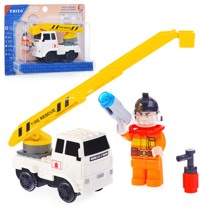Пожарная машина 8605B-2 на батарейках, на листе Пожарная машина 8605B-2 на батарейках, на листе