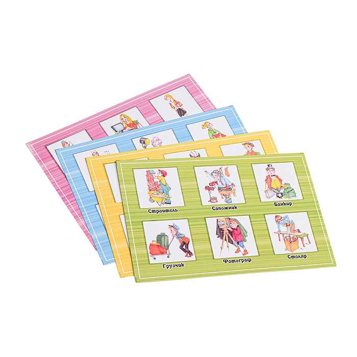 Фото к товару Лото "Кем быть?" Лото "Кем быть?"