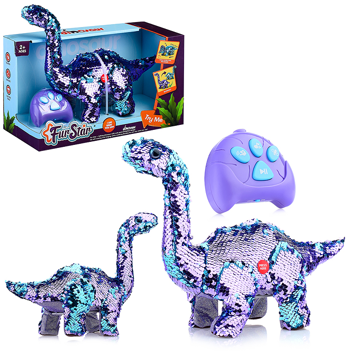 Динозавр мягкий T862 р/у, 27MHz в коробке Динозавр мягкий T862 р/у, 27MHz в коробке