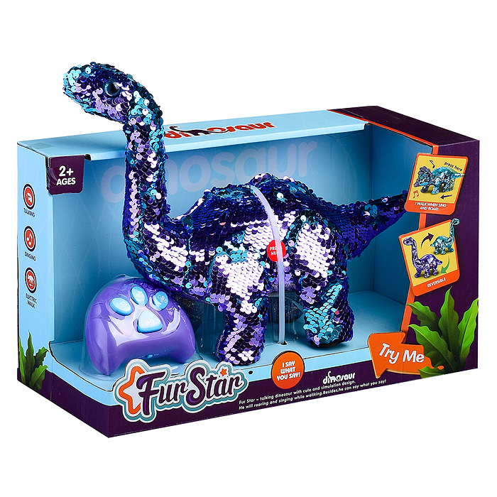 Фото к товару Динозавр мягкий T862 р/у, 27MHz в коробке Динозавр мягкий T862 р/у, 27MHz в коробке