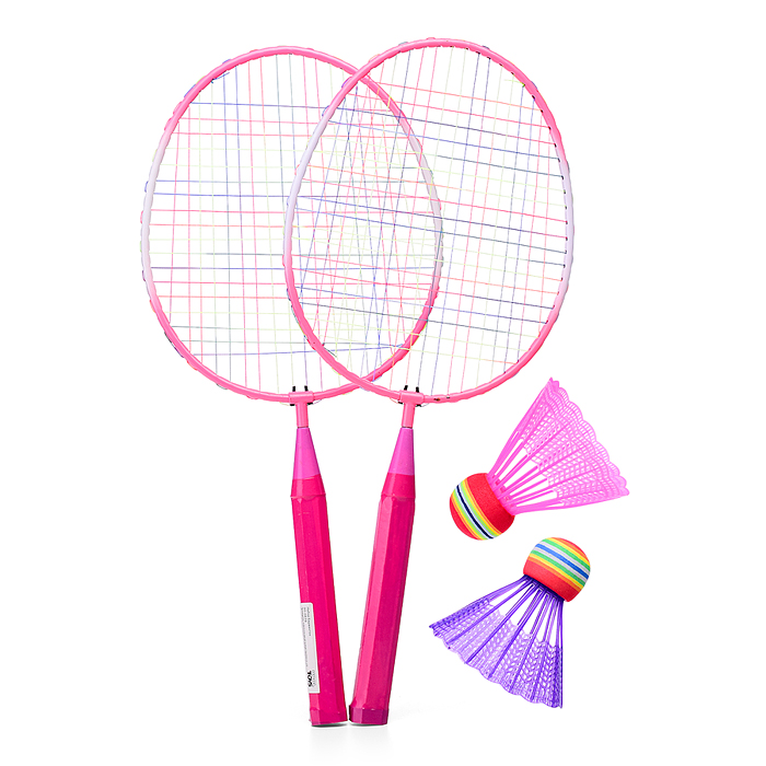 Фото к товару Бадминтон 00-0639 (2 ракетки, 2 волана) в сетке Бадминтон 00-0639 (2 ракетки, 2 волана) в сетке