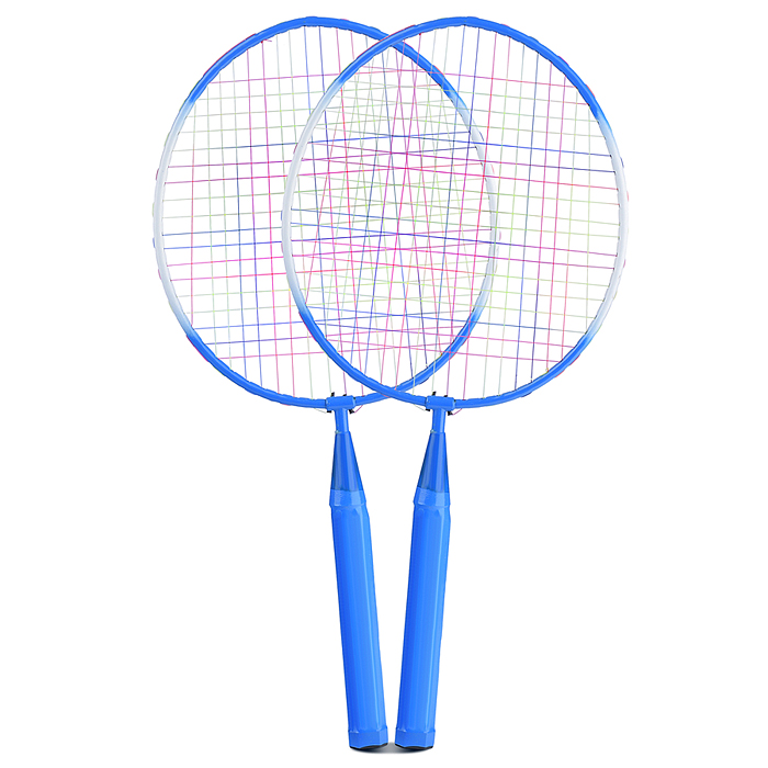 Фото к товару Бадминтон 00-0639 (2 ракетки, 2 волана) в сетке Бадминтон 00-0639 (2 ракетки, 2 волана) в сетке