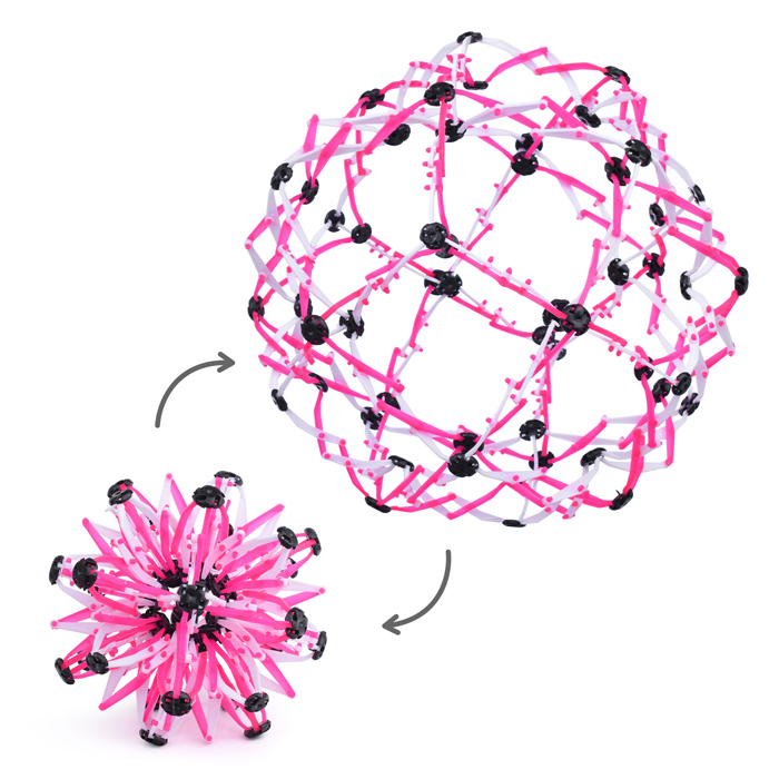 Запускалка (мяч) -трансформер 00-1312 "Раскрывашка-1"  в пакете