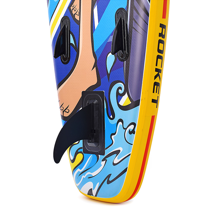 Фото к товару Надувная SUP-доска ROCKET (SUP-board 10,6ʺ 320*80*15 см) Надувная SUP-доска ROCKET (SUP-board 10,6ʺ 320*80*15 см)