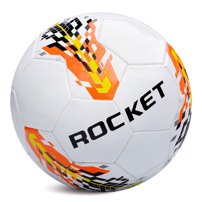 Фото к товару Мяч футбольный ROCKET, PVC, размер 5, 280 г Мяч футбольный ROCKET, PVC, размер 5, 280 г