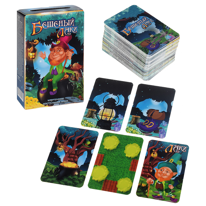 Настольная игра "Бешеный Лаки" Настольная игра "Бешеный Лаки"