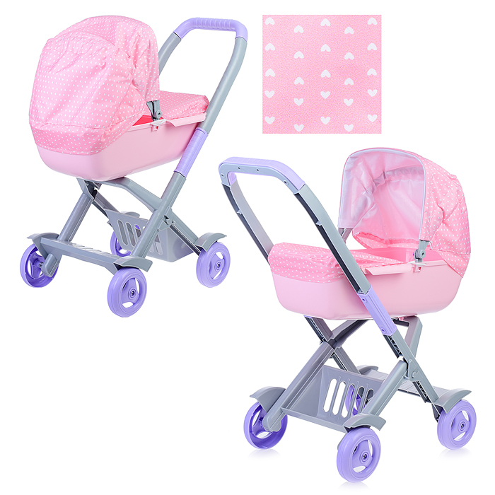 Фото к товару Коляска большая для пупсов Коляска большая для пупсов