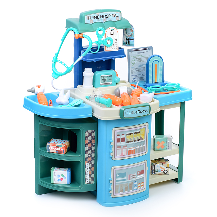 Фото к товару Игровой набор 14P08 "Госпиталь" в коробке Игровой набор 14P08 "Госпиталь" в коробке