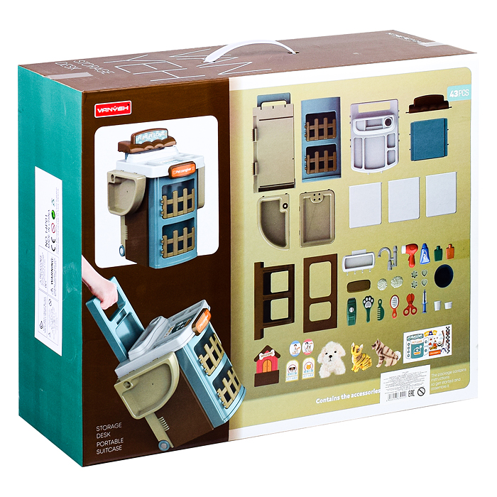 Фото к товару Игровой набор 14P01 "Грумер" в коробке Игровой набор 14P01 "Грумер" в коробке