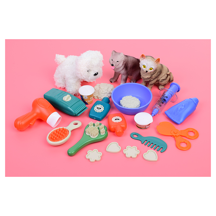 Фото к товару Игровой набор 14P01 "Грумер" в коробке Игровой набор 14P01 "Грумер" в коробке