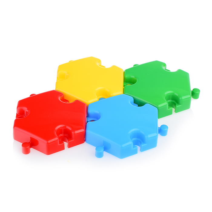 Фото к товару Мозаика Полянка (диаметр 60мм/26 деталей), в п/пакете Мозаика Полянка (диаметр 60мм/26 деталей), в п/пакете