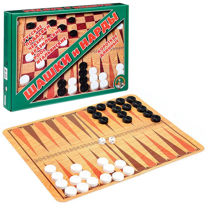 Шашки/нарды большие