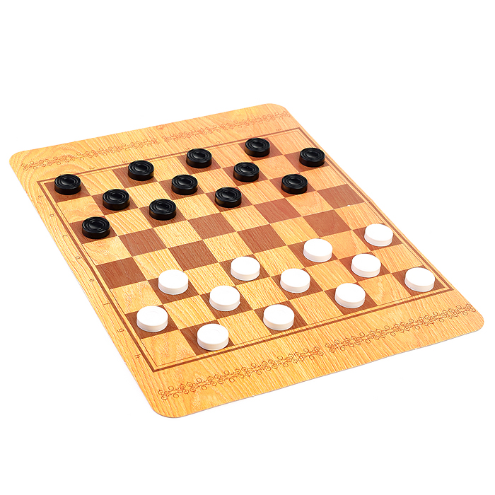 Фото к товару Шашки/нарды большие Шашки/нарды большие