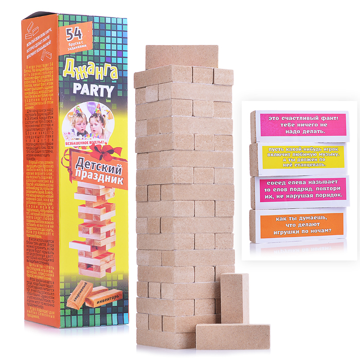 Настольная игра "Джанга Детский праздник" Настольная игра "Джанга Детский праздник"
