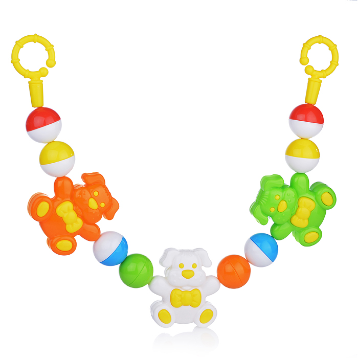 Погремушка-подвеска "Любимые собачки" (54 см) Погремушка-подвеска "Любимые собачки" (54 см)